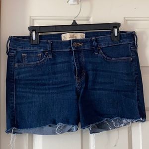 Dark Wash Cut-Off Shorts